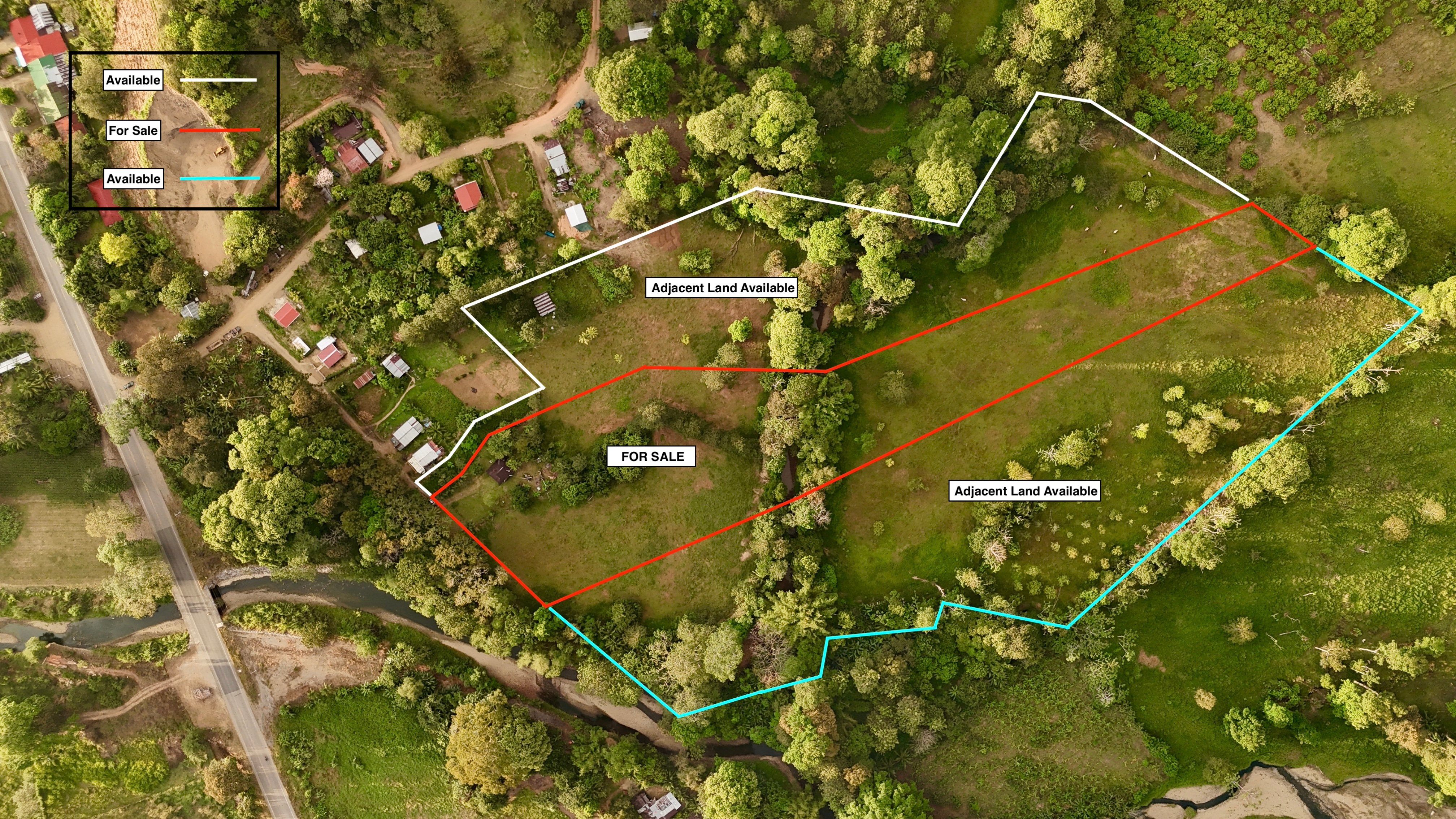 5.5-Acre River-Front Farm in San Buenas de Coronado property photo 2