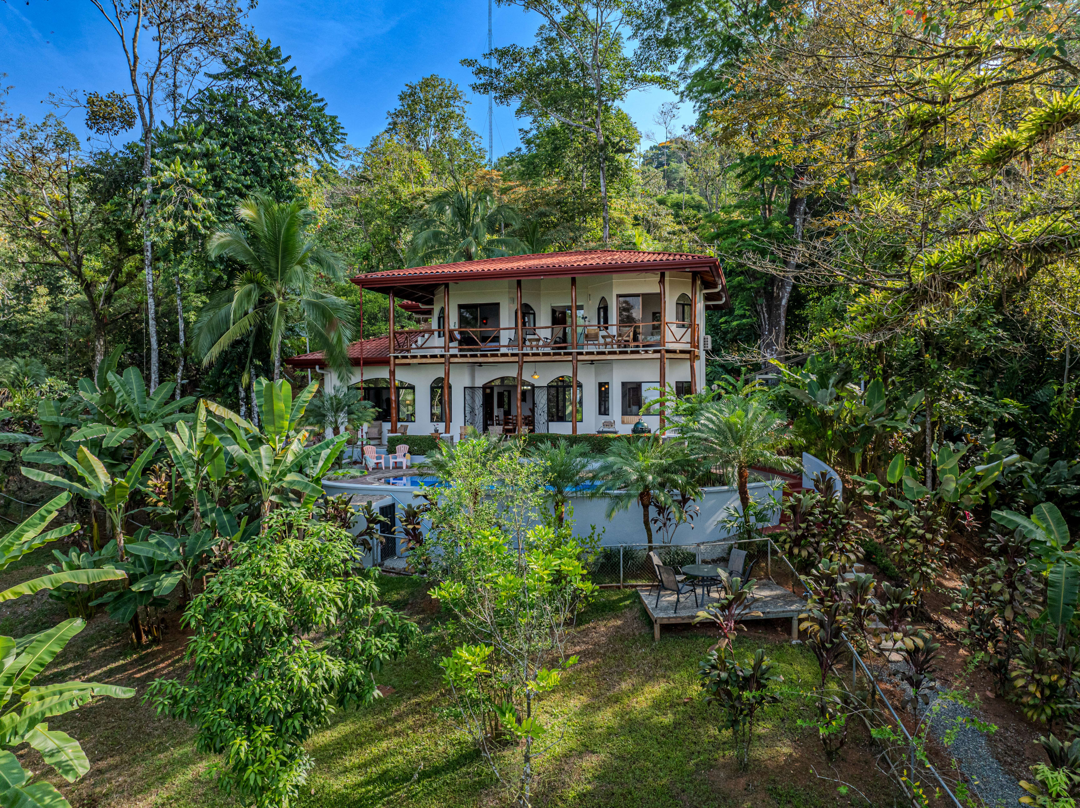 Ocean View Mediterranean Home in Uvita property photo 3