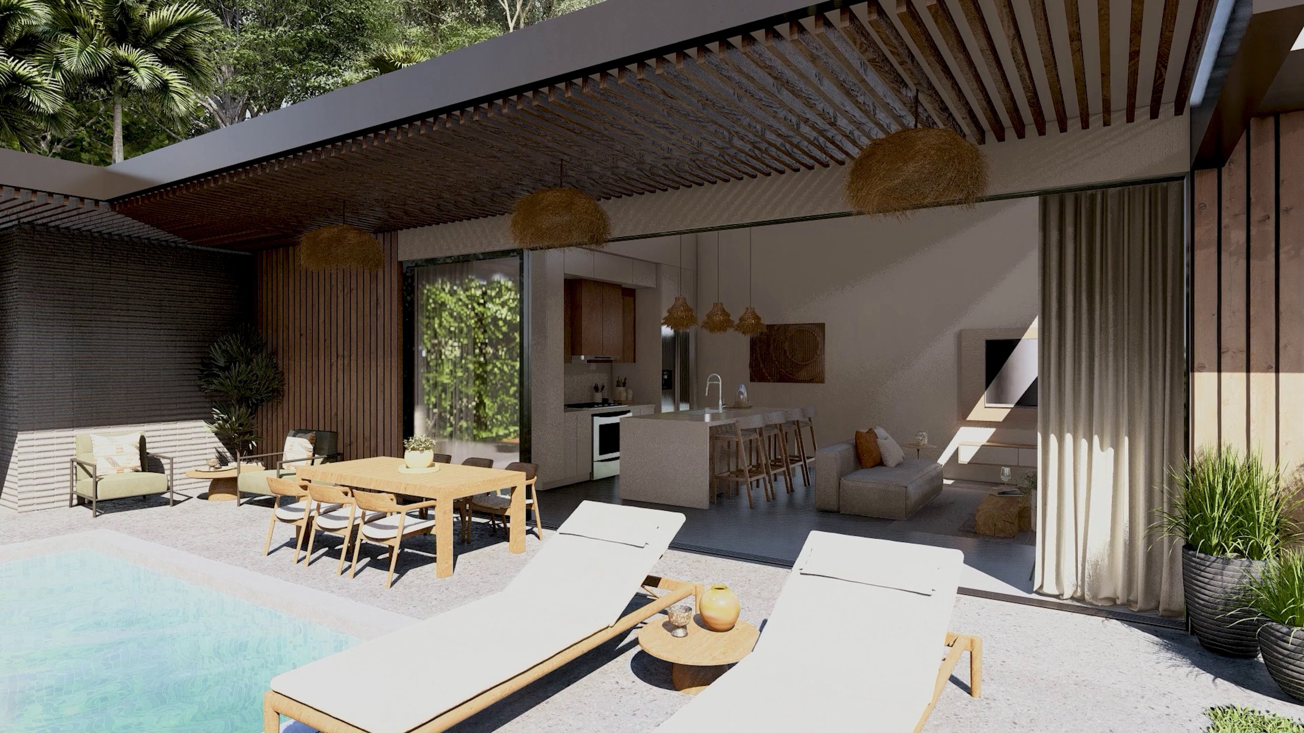 Modern Pool Villa in Jana Villas, Ojochal in Ojochal, Costa Rica