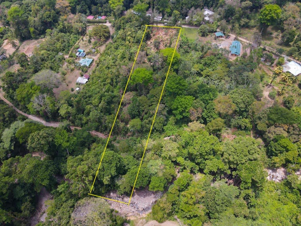 3-Acre Mountain View Lot with River Access and Legal Water in Ojochal in Ojochal, Costa Rica