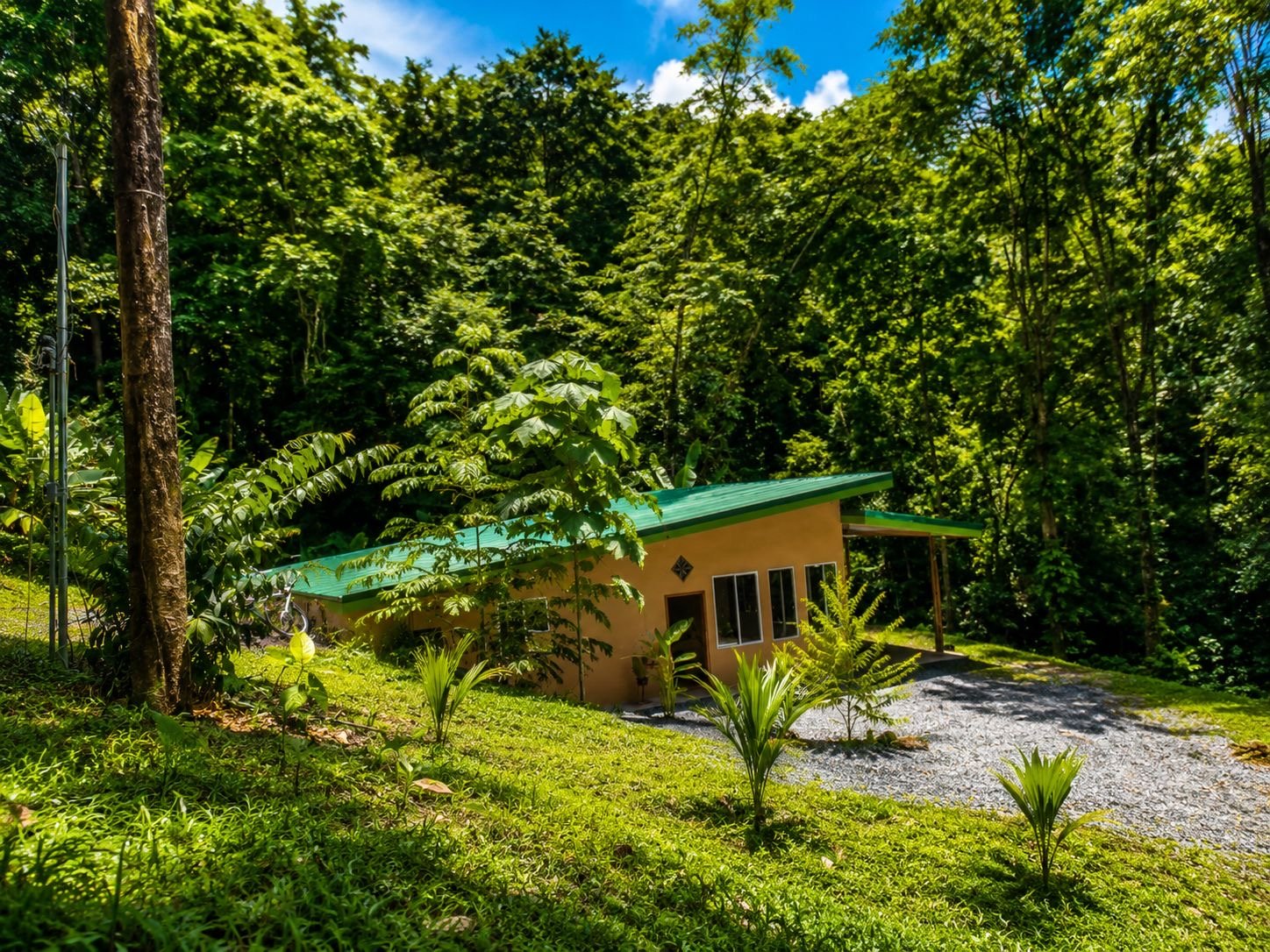 Creek-Front Jungle Home (Casa Cristal) Near Uvita in Uvita, Costa Rica