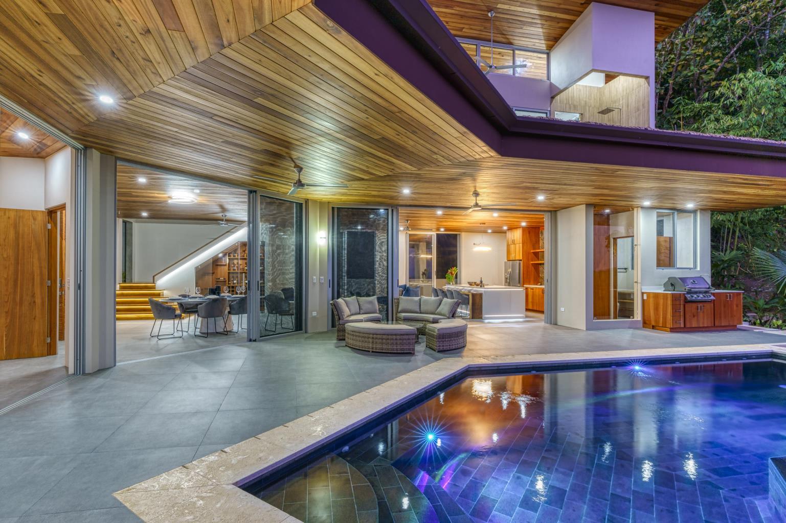 Luxury Ocean View Villa (Casa Sulit) in San Martin Hills, Dominical property photo 3