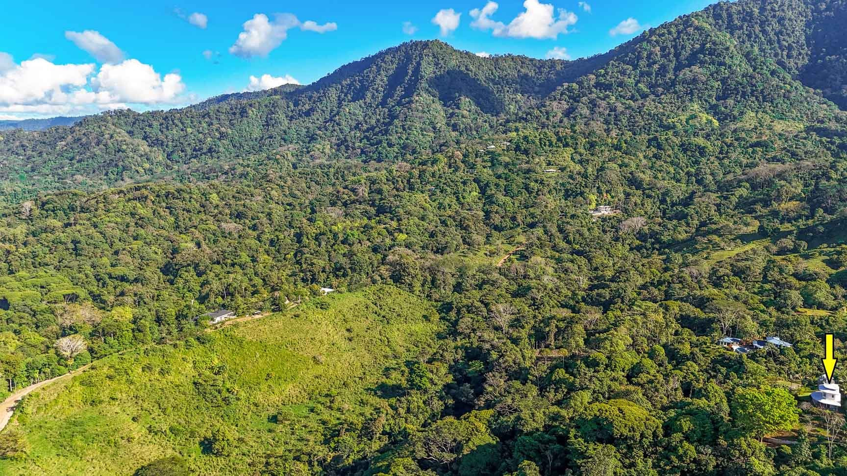Ocean and Mountain View Home in Cinco Ventanas, Ojochal in Ojochal, Costa Rica