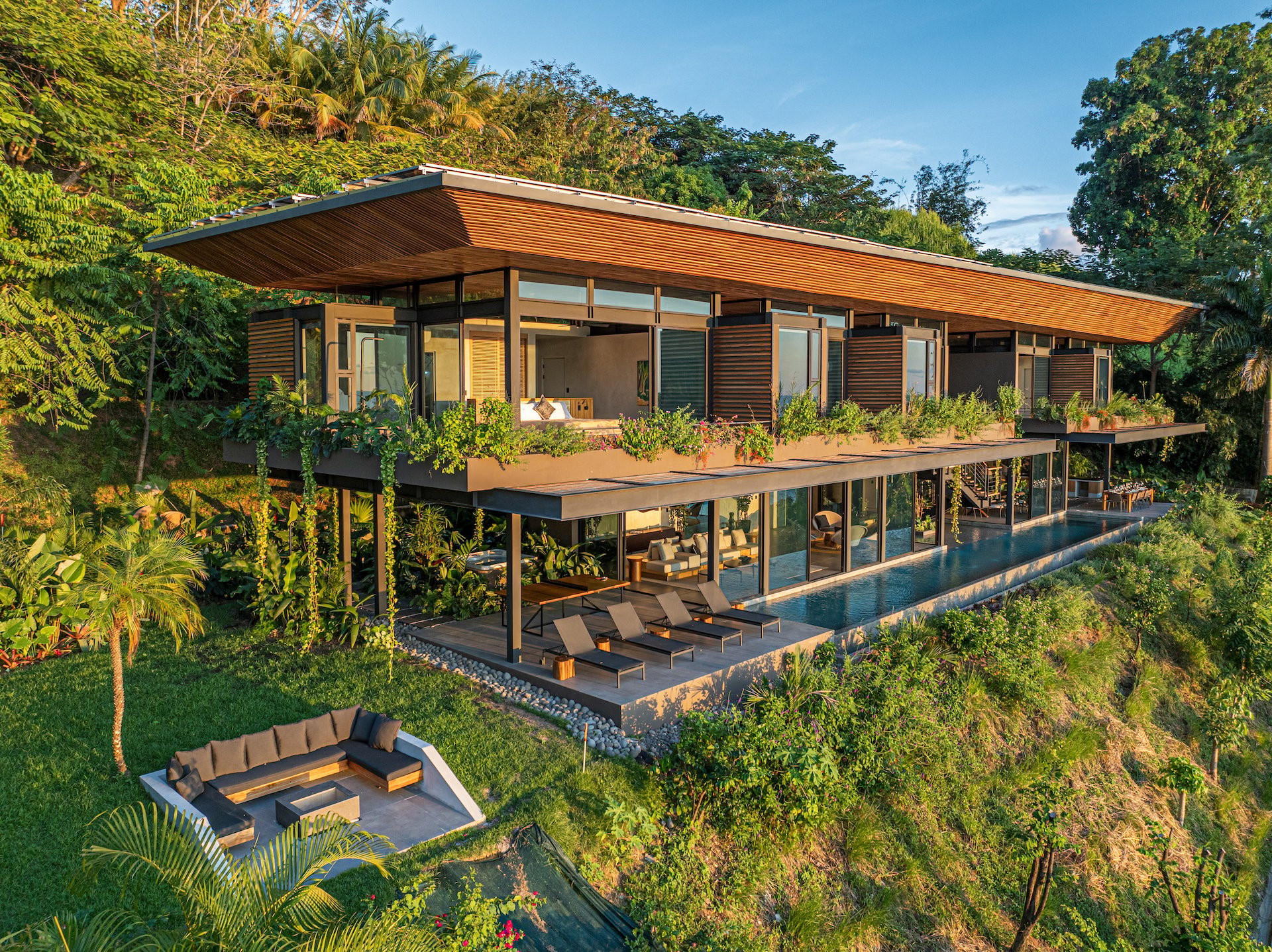 Luxury Ocean View Villa (Cascada de Luz) Above Dominical in Dominical, Costa Rica