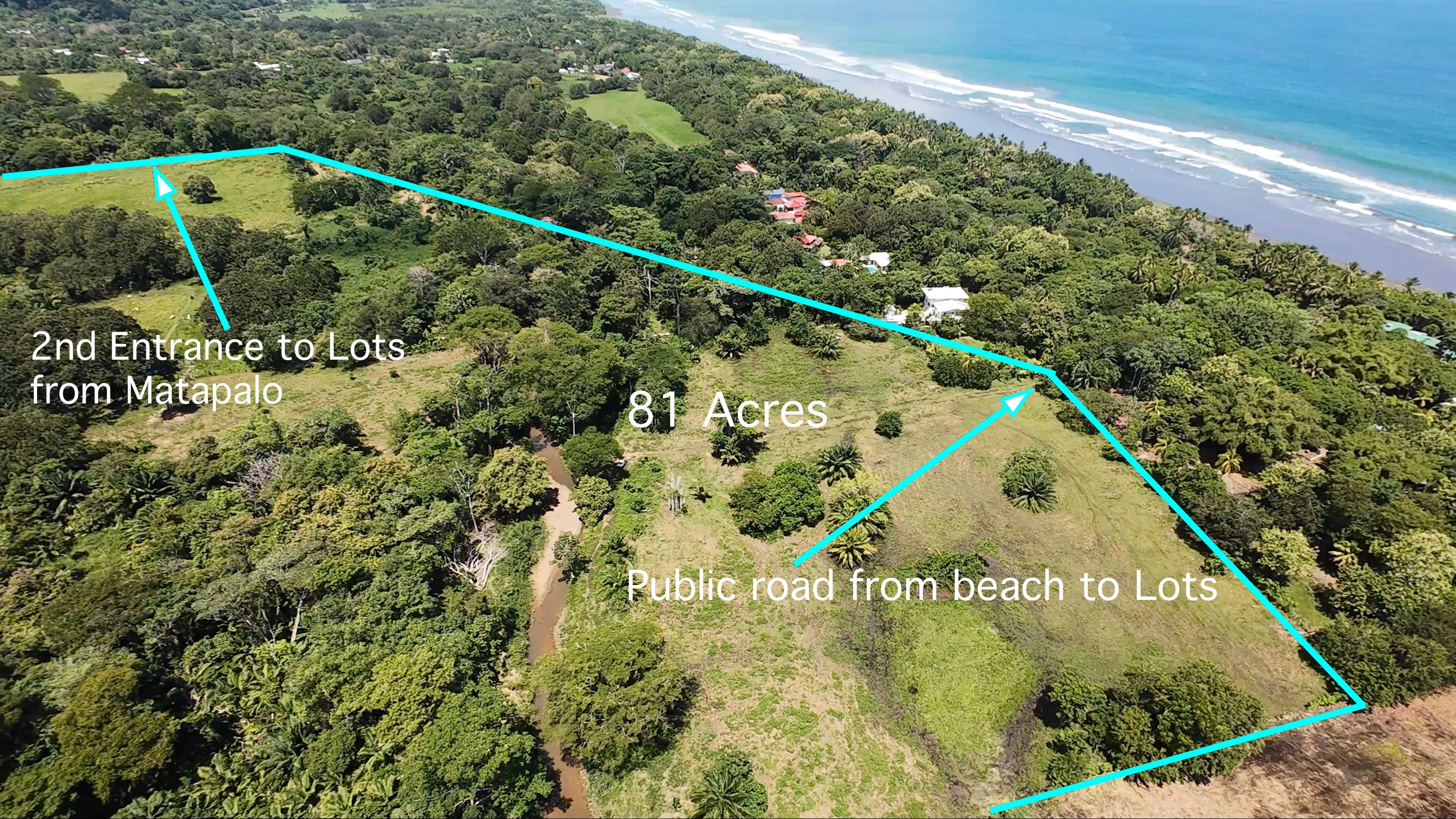 81-Acre Beach Access Land in Matapalo property photo 3