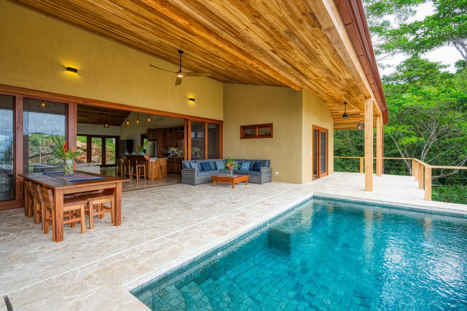 New Ocean View Home in Escaleras, Above Dominical property photo 3