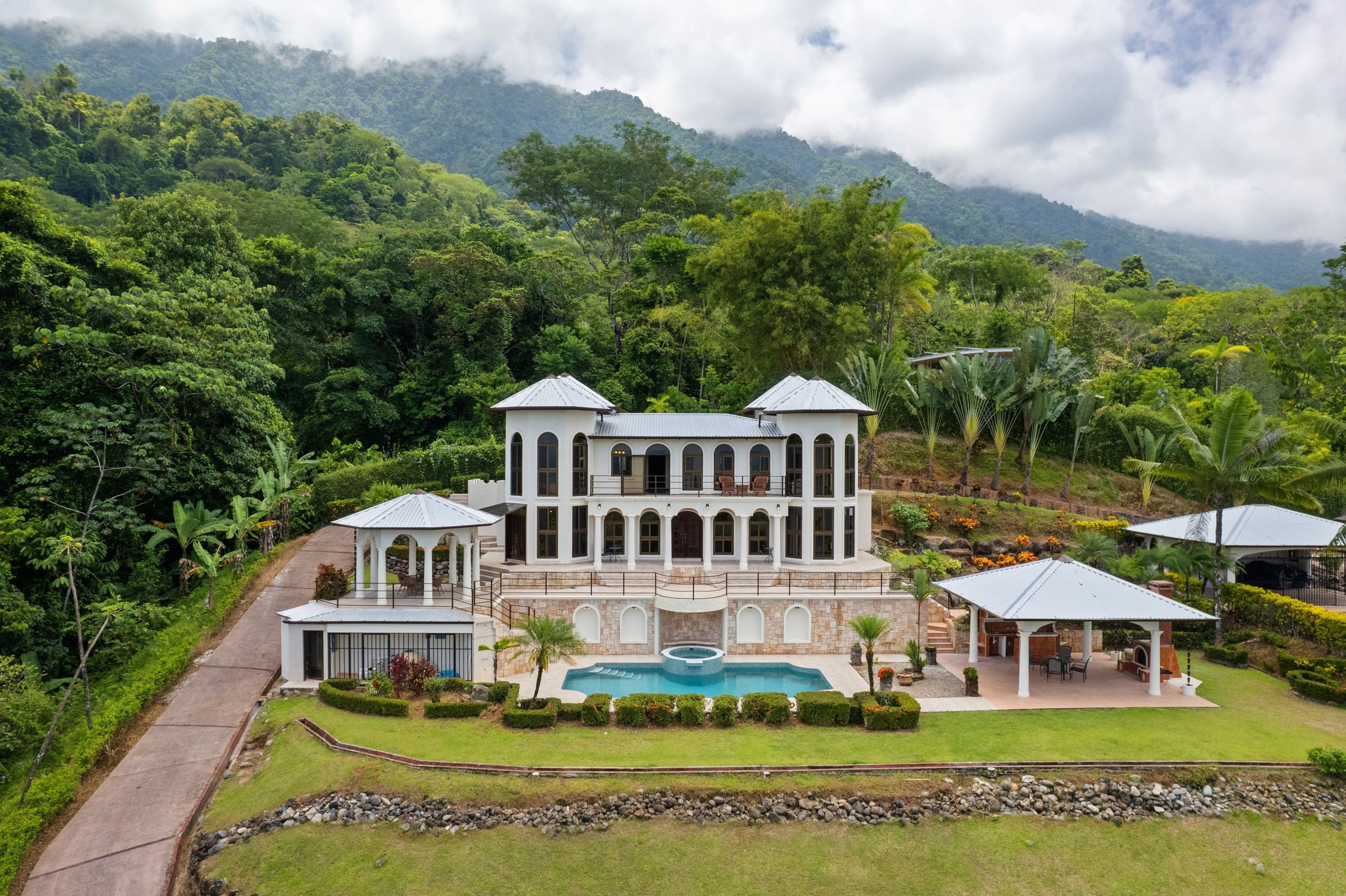 Chateau-Style Estate in Upper Ojochal in Ojochal, Costa Rica