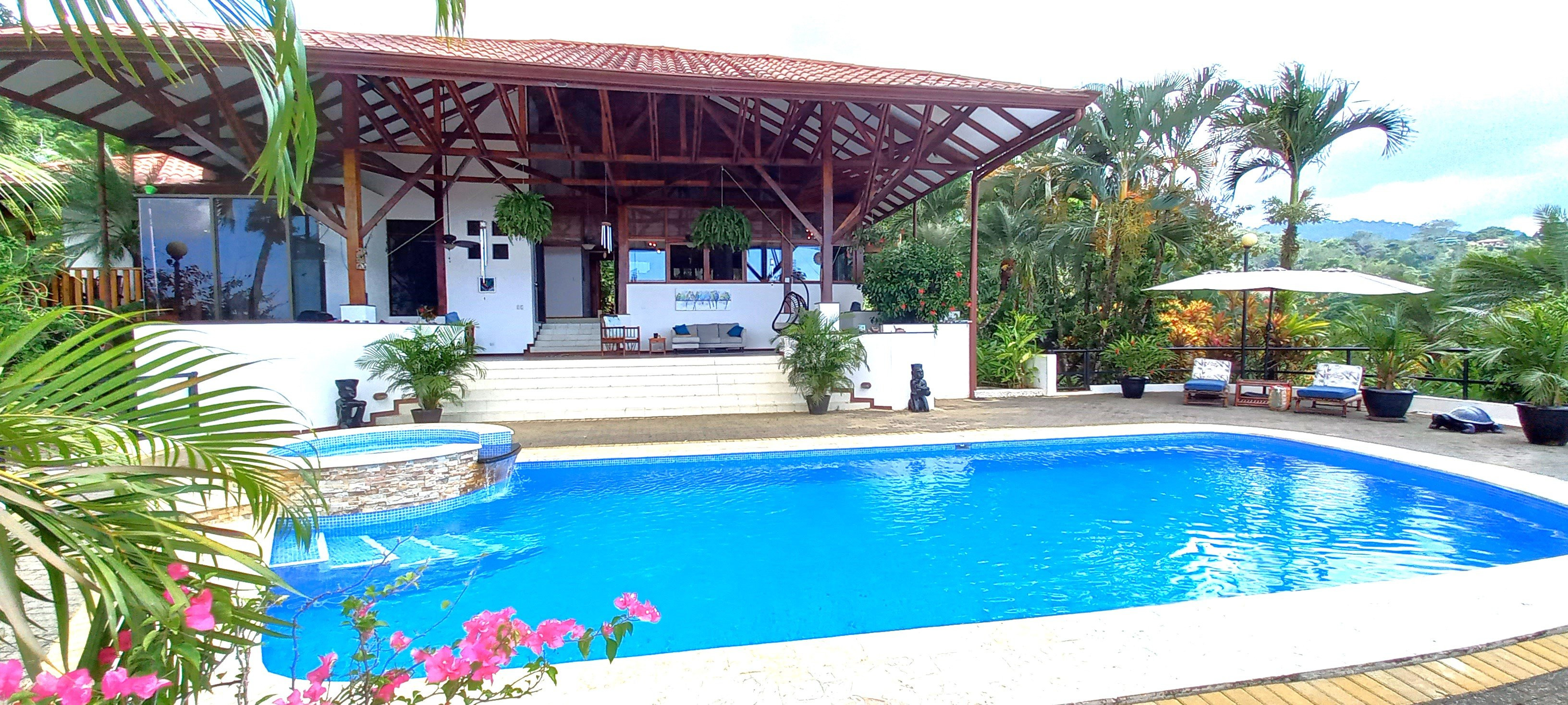 Bali-Inspired Ocean View Home in Ojochal in San Isidro, Costa Rica