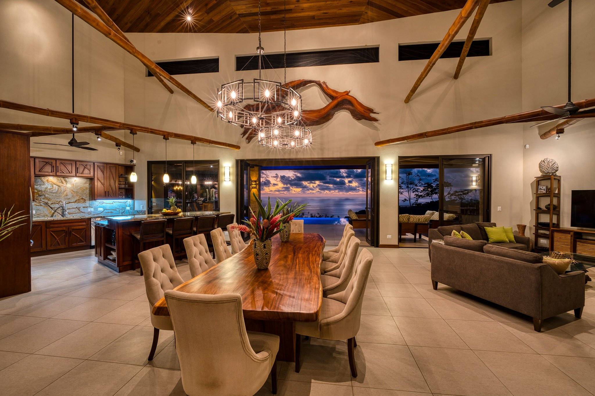 Luxury Ocean View Estate (Casa Bambu) in Escaleras, Above Dominical property photo 5