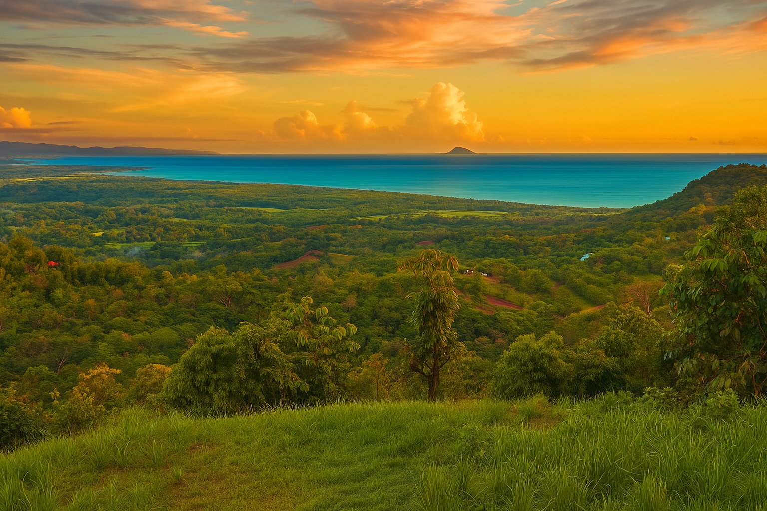 16-Acre Ocean View Land in Cascada Sandalo, Tres Rios in Tres Rios, Costa Rica