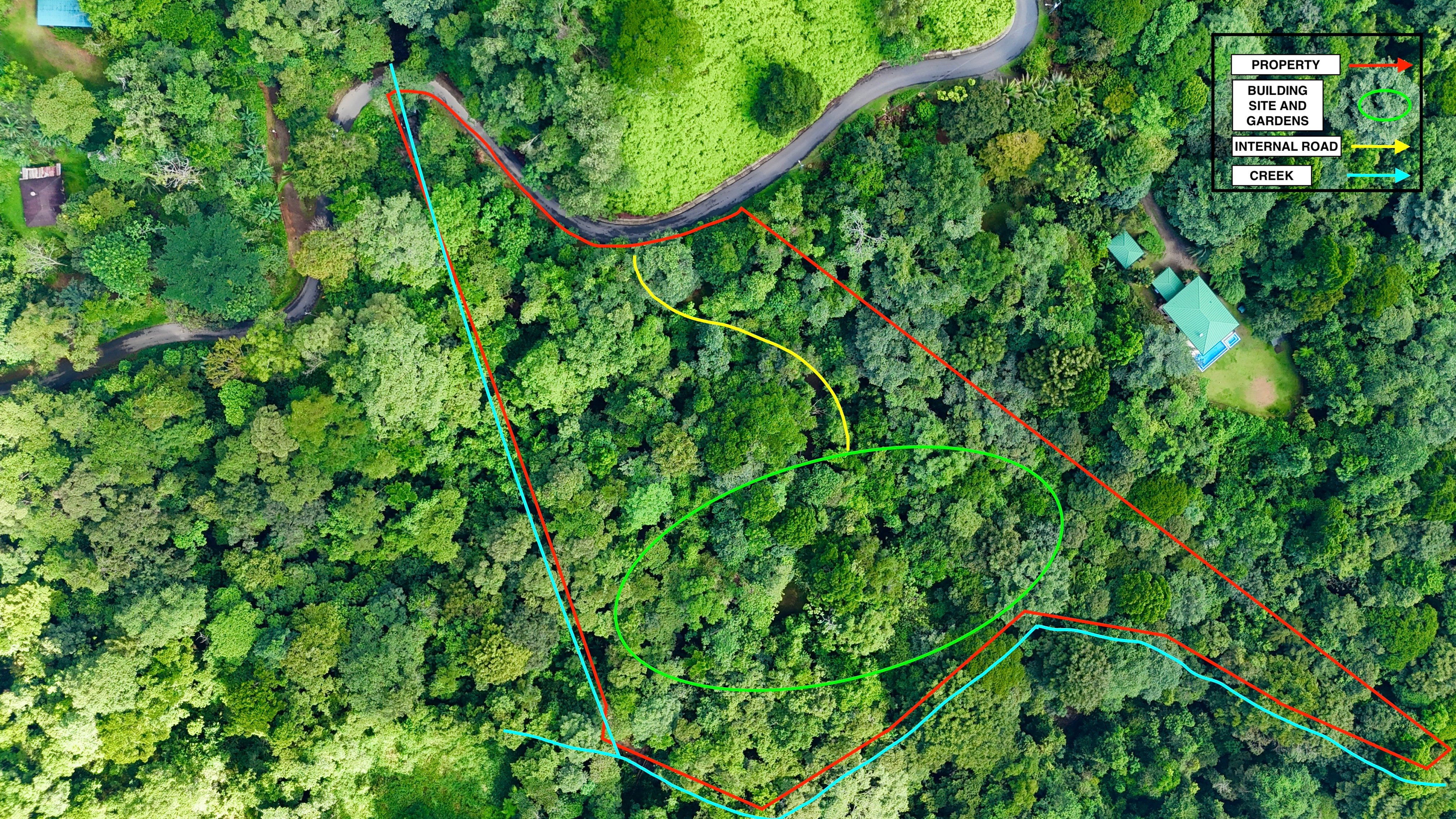 5.9-Acre Jungle Estate in San Josecito, Uvita in Uvita, Costa Rica