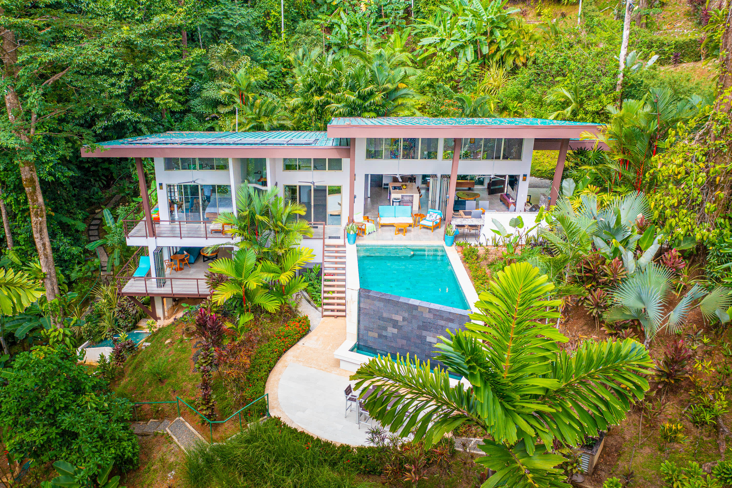 Infinity Pool Villa in Selva Pacifica, Uvita in Uvita, Costa Rica