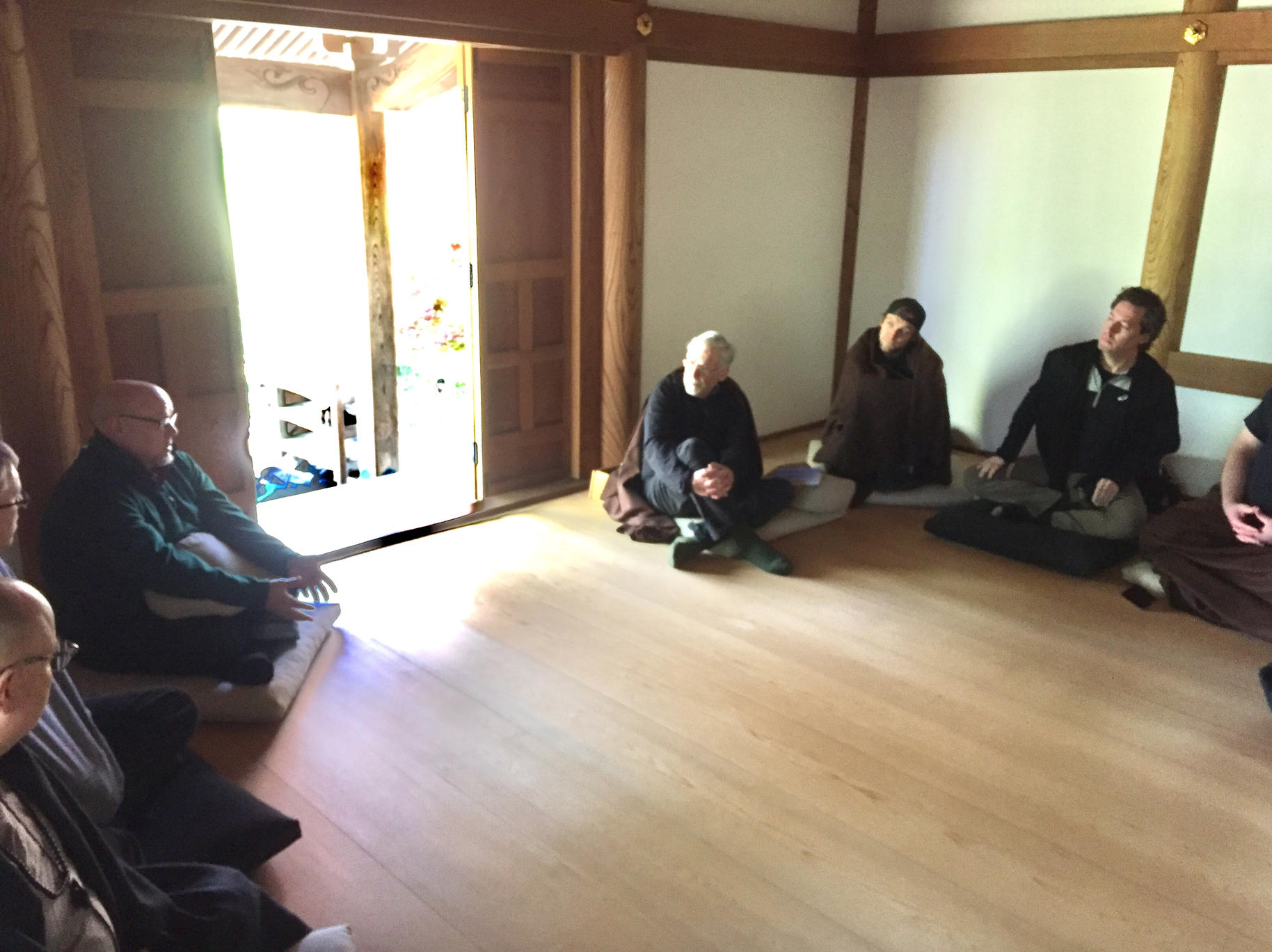 Discussion during the 2108 retreat, Place of Peace