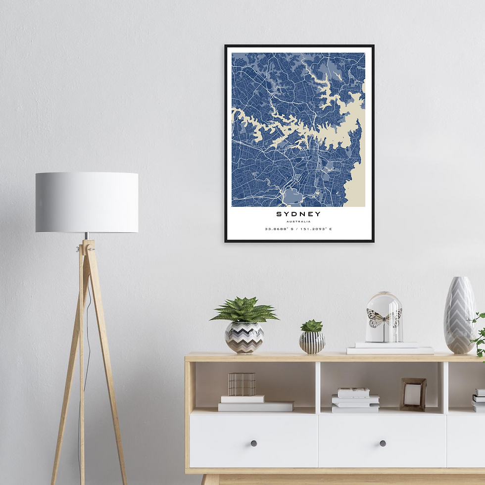 Thumbnail: Blueprint of Syney — 33.8688° S / 151.2093° E