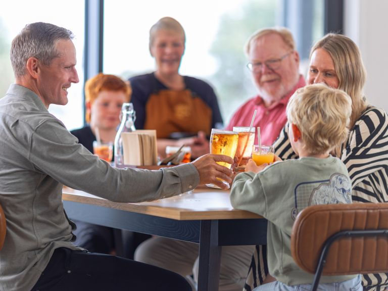 people at a table