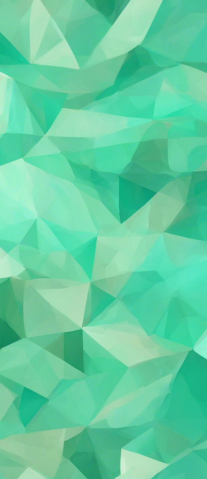 Green tessellated patterns