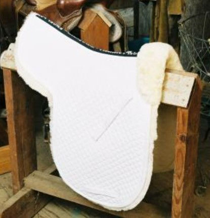 Thumbnail: Australian Sheepskin Saddle pad