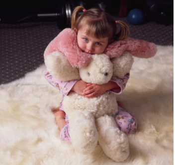 BUNNY-Lop-Eared Sheepskin Plush Toy