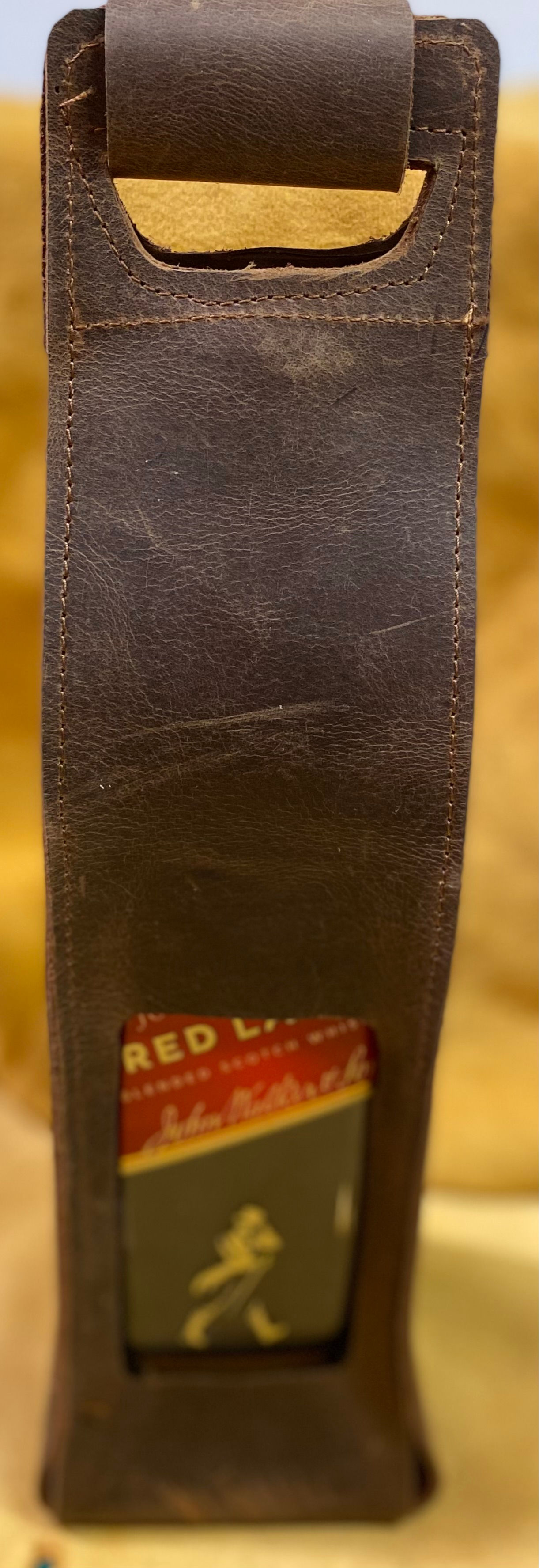 Leather Wine Carrier Single bottle