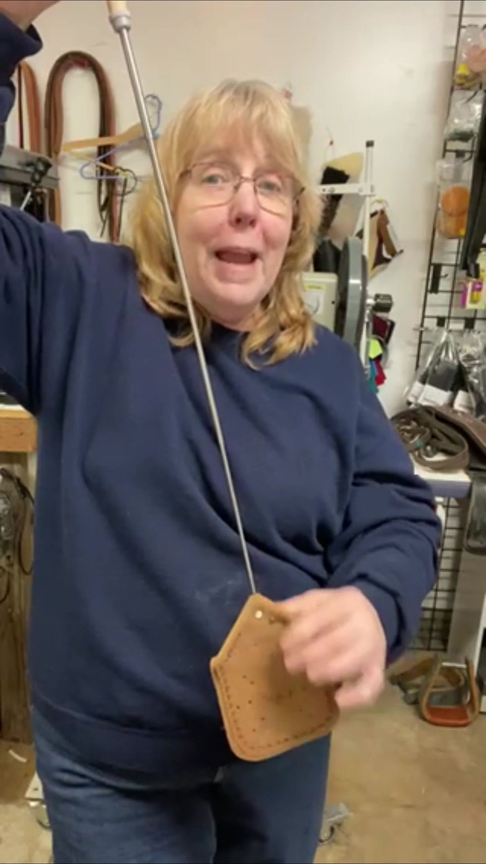 Thumbnail: FLY SWATTER - Real Leather & Personalize