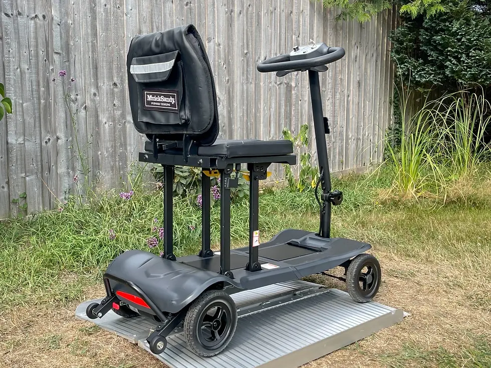 Thumbnail: 2024 Muick Sandy F1 Folding 15kg Mobility Scooter was £2500