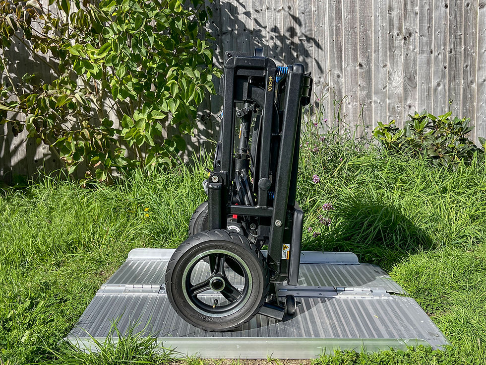 Thumbnail: eFOLDI Lite Ultra Lightweight Folding Mobility Scooter Airline Safe was £2699