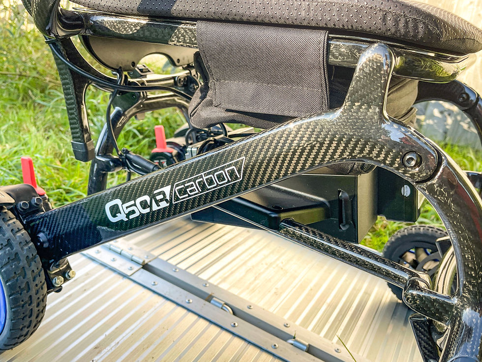 Thumbnail: 2023 Sunrise Quickie Q50R Carbon Fibre Powerchair Mobility Wheelchair Was £2890