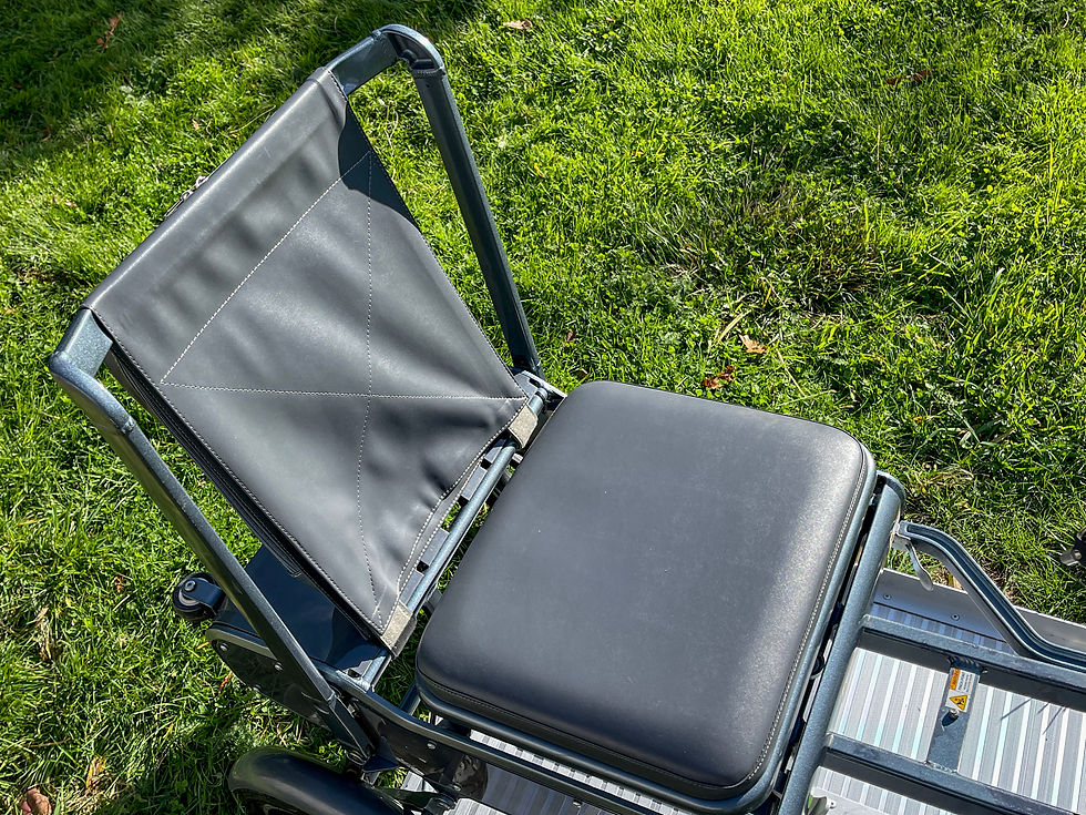 Thumbnail: eFOLDI Explorer MK1.5 Folding Mobility Scooter 8 MPH Airline Safe 17kg was £2599
