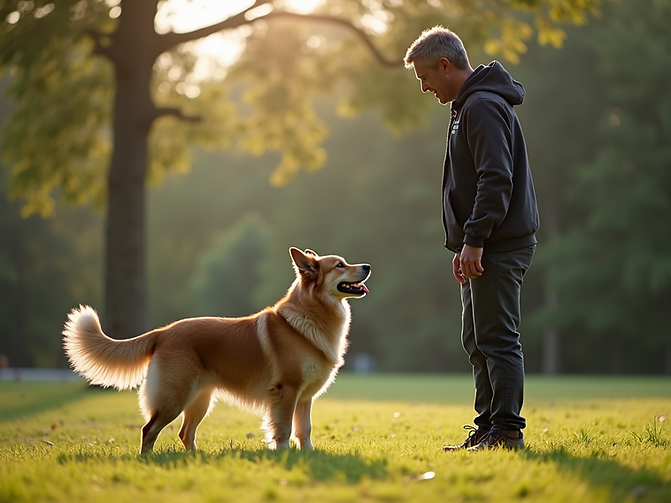 A-dog-trainer-showing-a-dog-owner-how-to-teach-a-dog-to-stay-in-a-park..png
