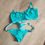 Thumbnail: Teal Lingerie Set - Anal Threesome with Dredd