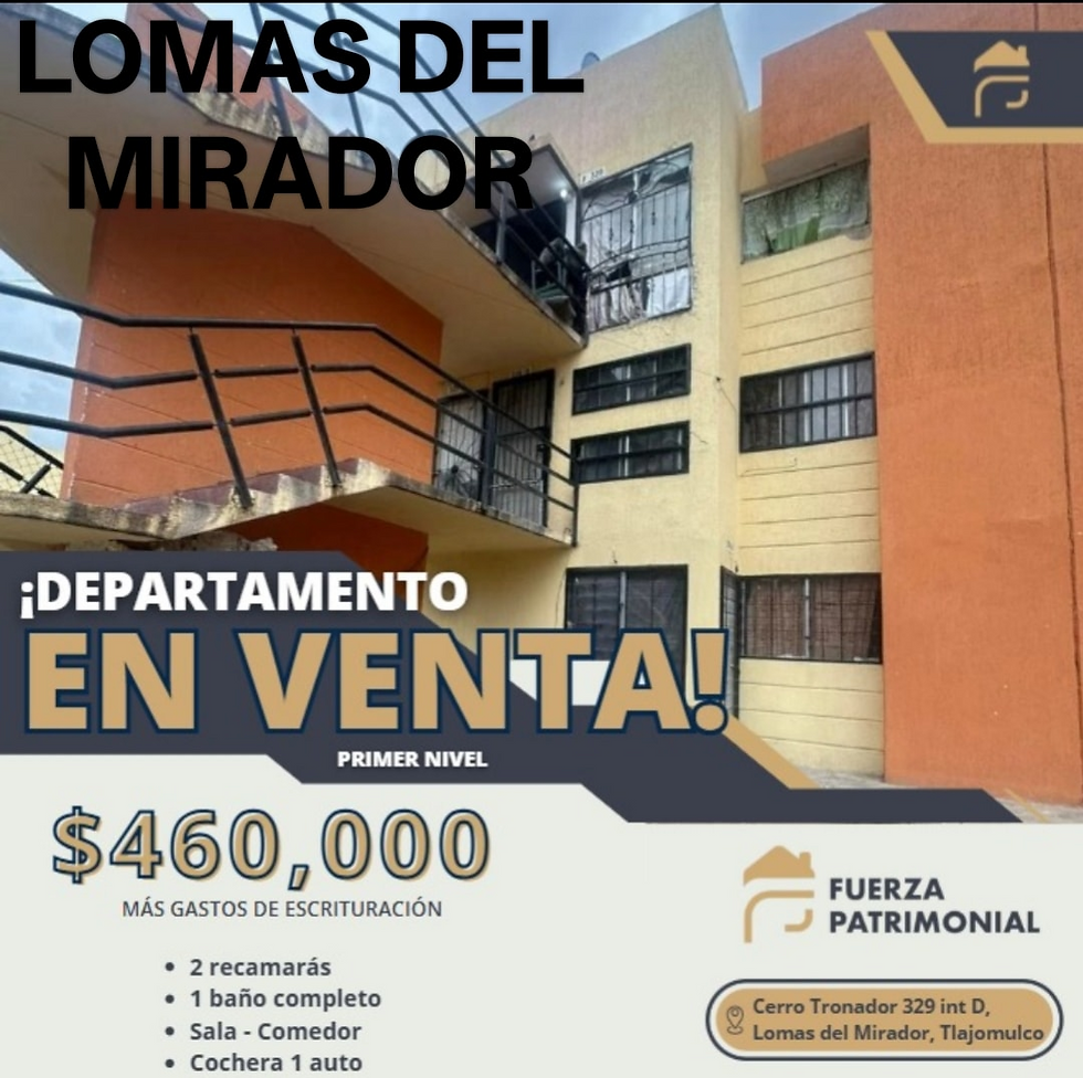 Departamento 1er Nivel, cuneta con escuela y transporte en la zona