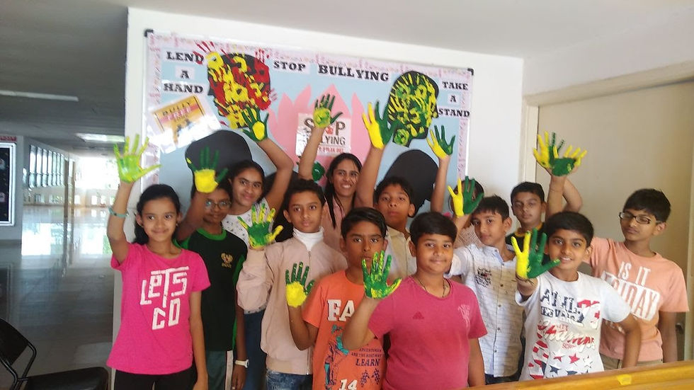 Lend a hand, Take a stand- Stop Bullying