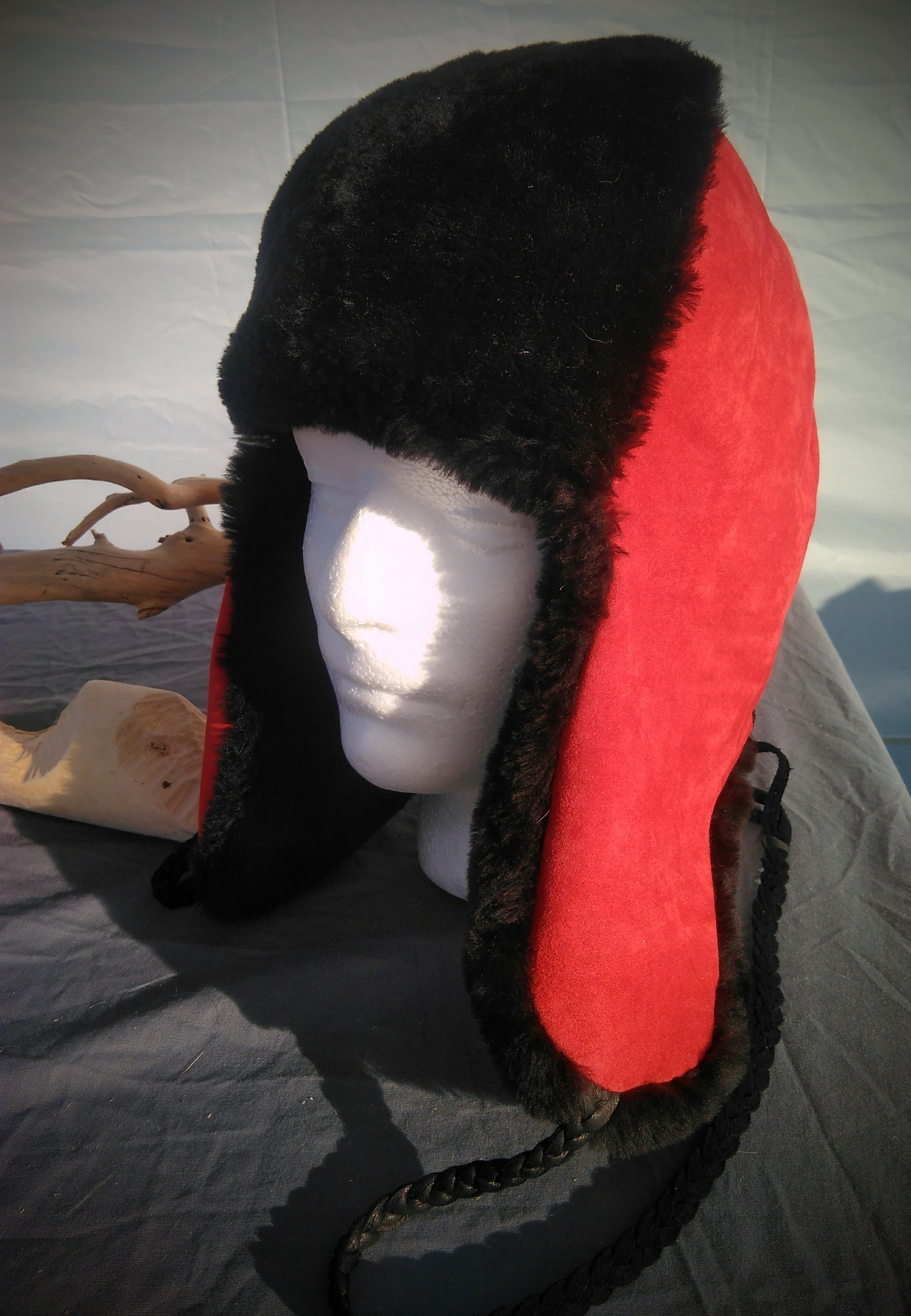 Red and black sheep