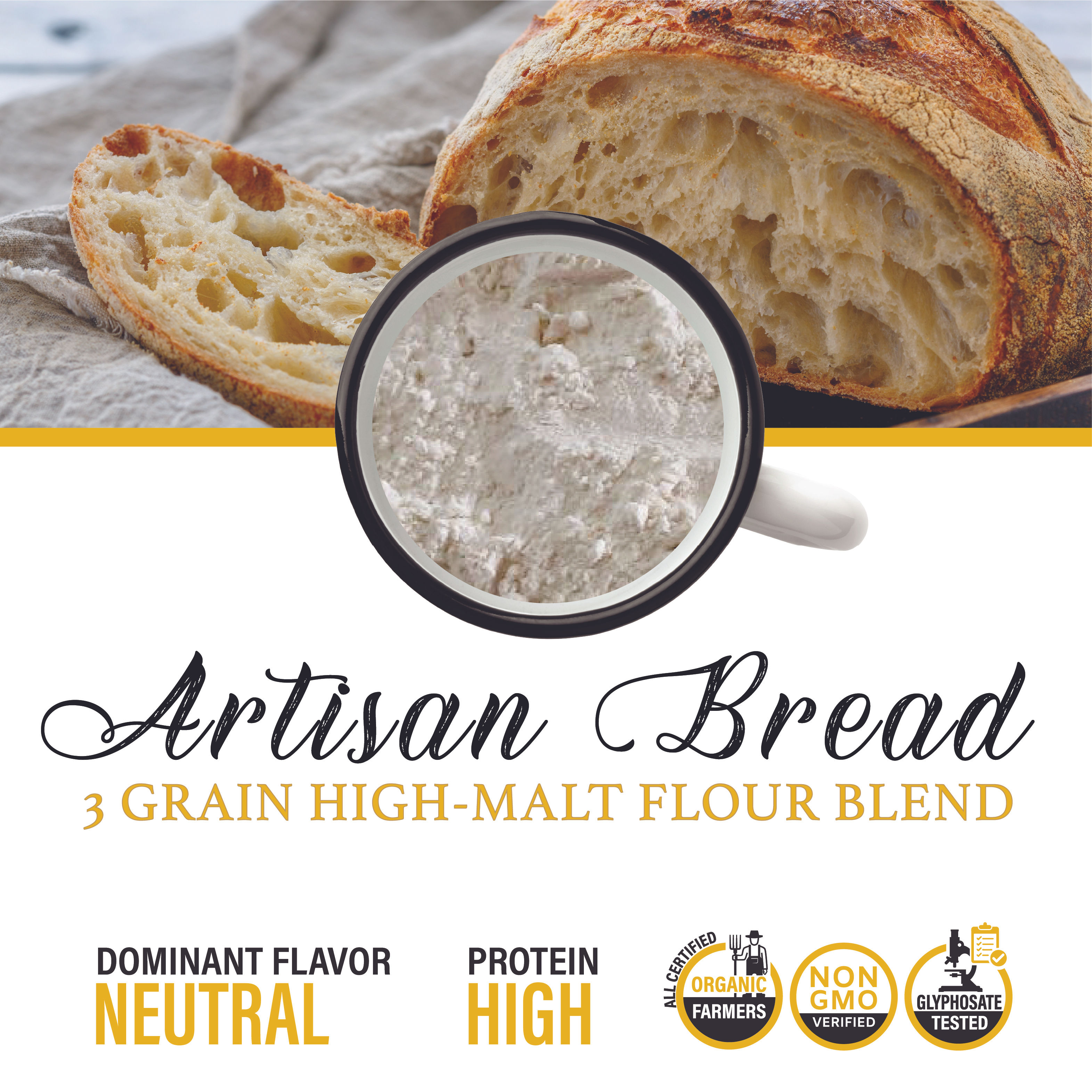 Artisan Bread Flour (High Malt)