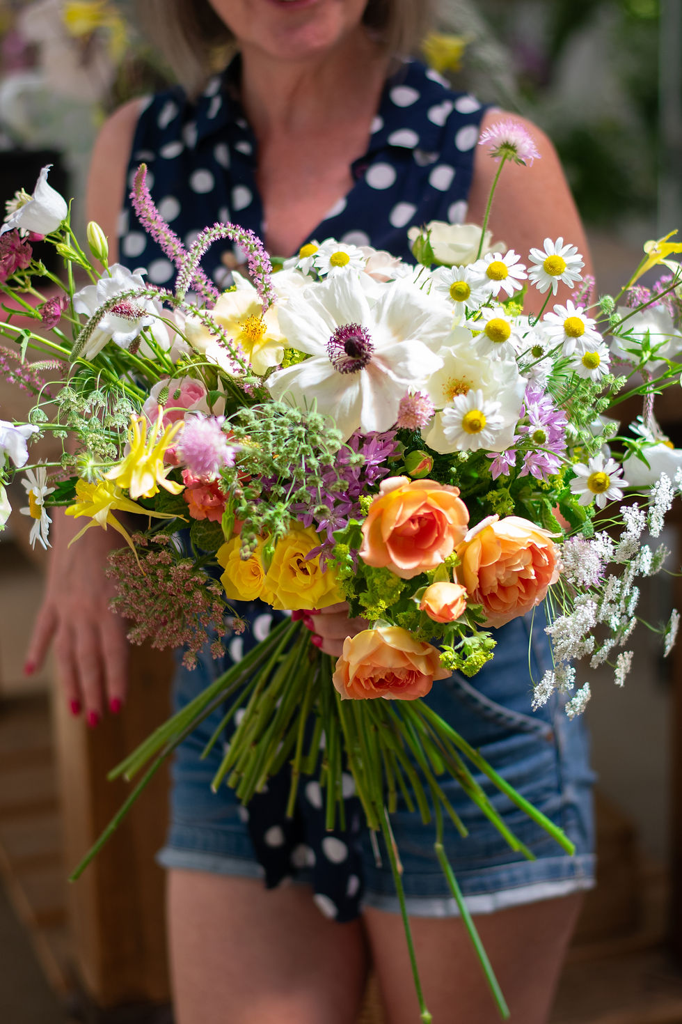 Willow & Herb Wedding Flowers