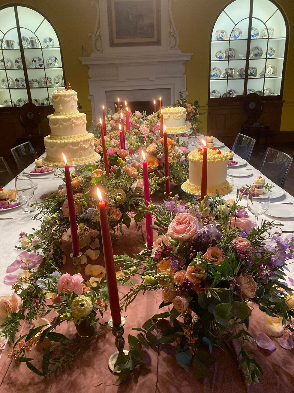 Willow & Herb Wedding Flowers