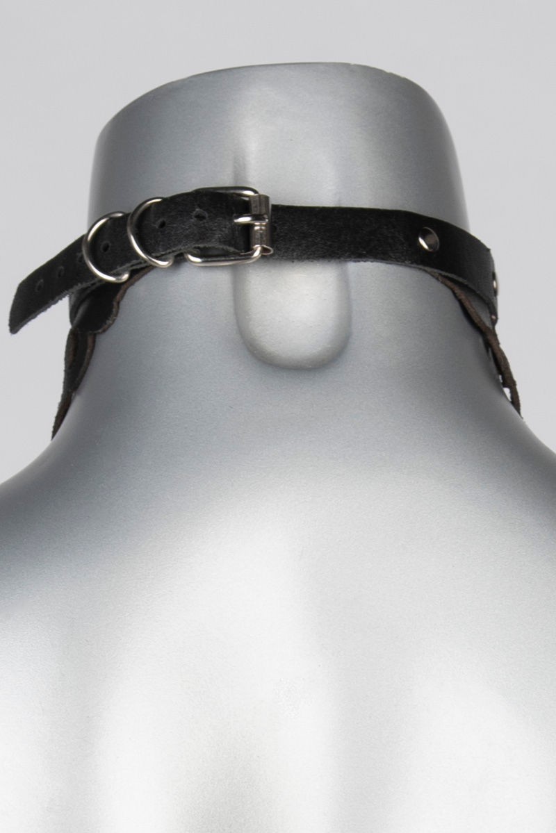 Miniatura: Kožený choker Lucy Fetishion VoyeurX