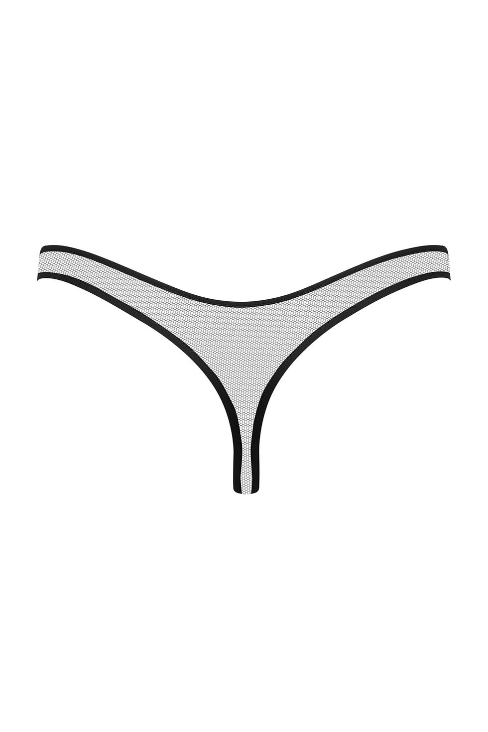 Miniatura: Průsvitná tanga s vysokým střihem Pure Tentation MAISON CLOSE