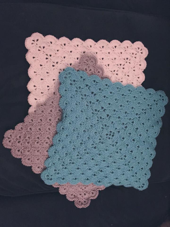 Thumbnail: Textured Baby Lovey Blanket