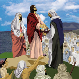 five breads n two fishes