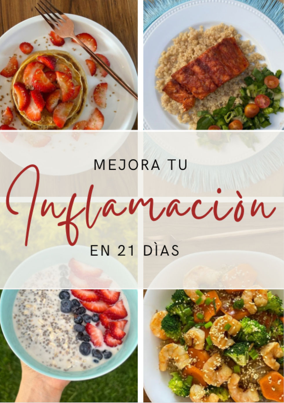 Programa: 21 días para mejorar tú inflamación