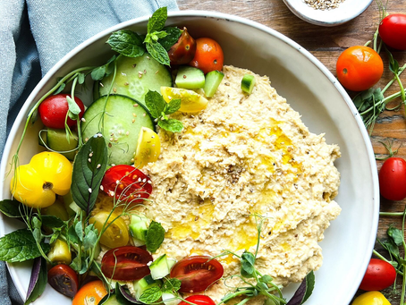 The Ultimate Creamy Hummus: A Protein-Packed, Hormone-Balancing Energy Booster