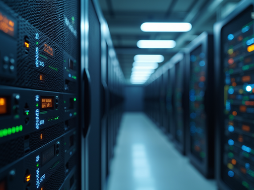 Organized data center and team collaboration representing reliable IT assistance