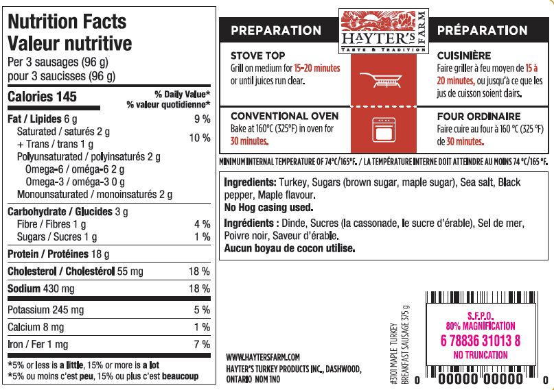 Thumbnail: BREAKFAST TURKEY SAUSAGES