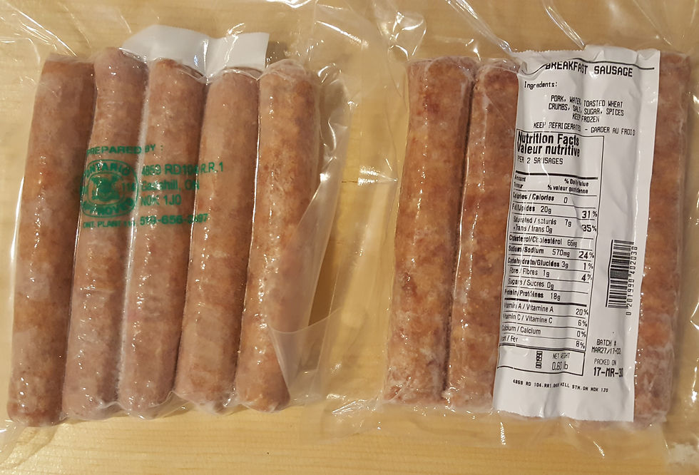 Thumbnail: BREAKFAST PORK SAUSAGE
