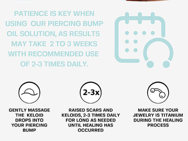 Miniatyrbilde: Piercing bump treatment oil
