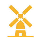 Windmill Curtain Room Logo