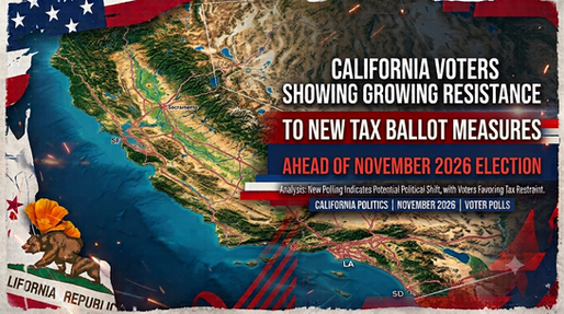 California Voters Showing Growing Resistance to New Taxes Ahead of November Ballot