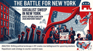 Socialist Sweep in New York Gives Republicans New 2026 Midterm Target