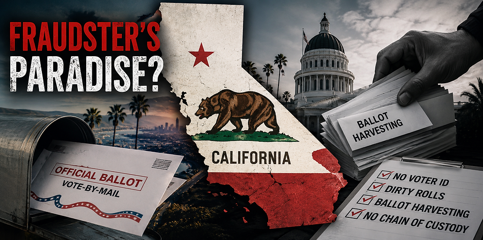 Is California Becoming a Fraudster’s Paradise? Examining Concerns Over Election Security